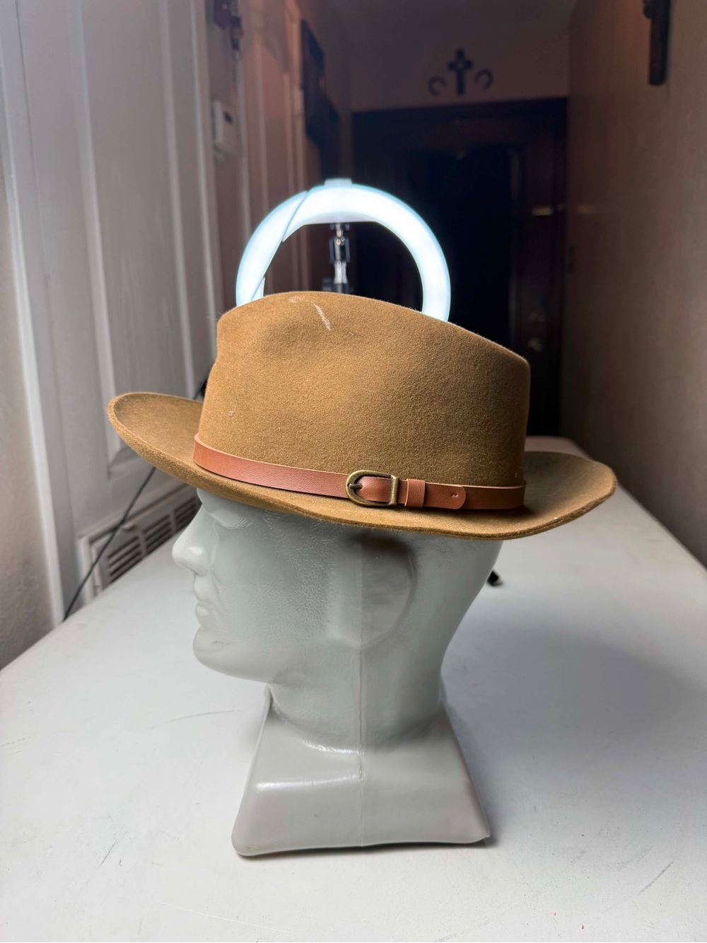 Vintage Stetson Stratoliner Fedora Hat Men's Chocolate Brown Felt